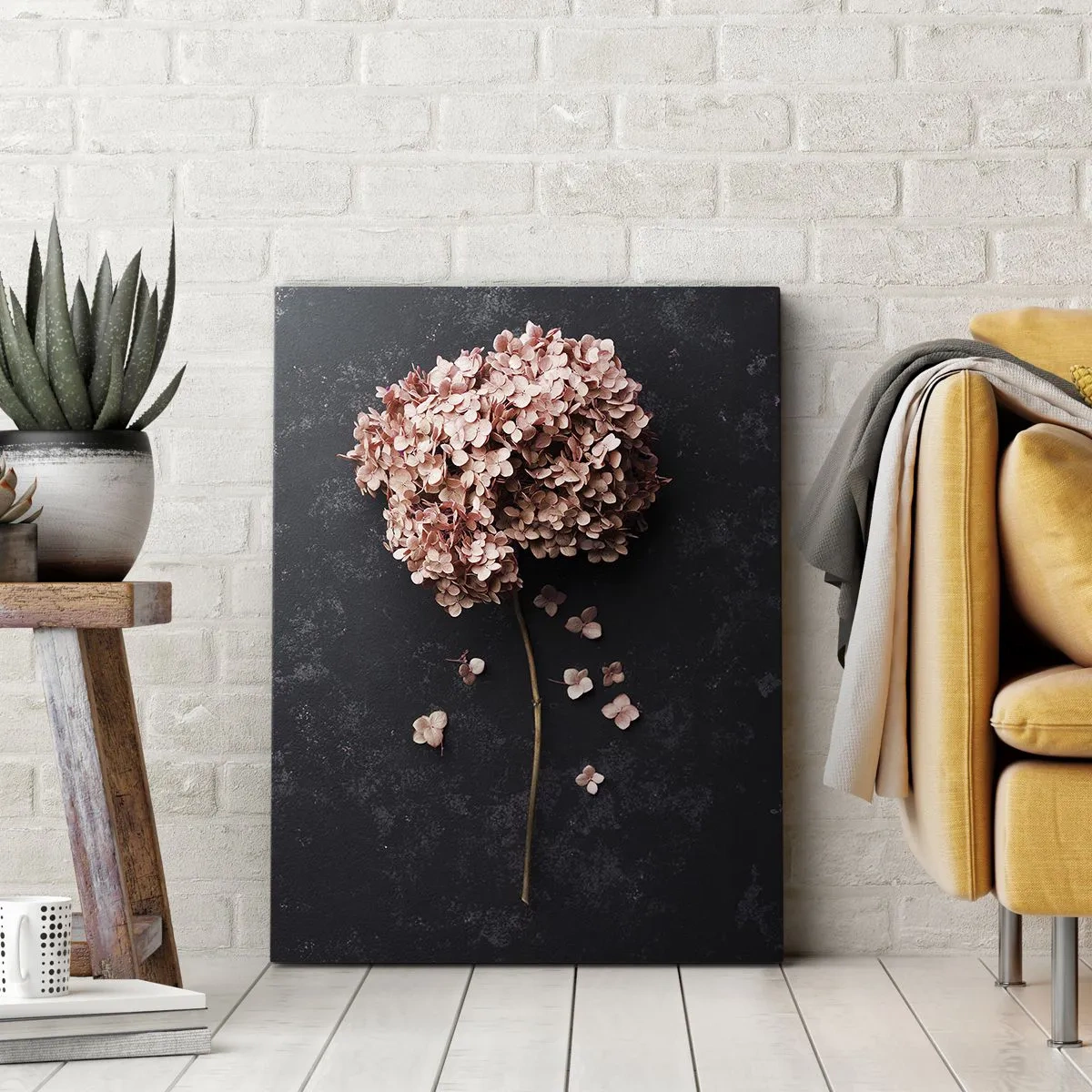 Schilderen op canvas - Een echt romantisch teken - 45x80 cm