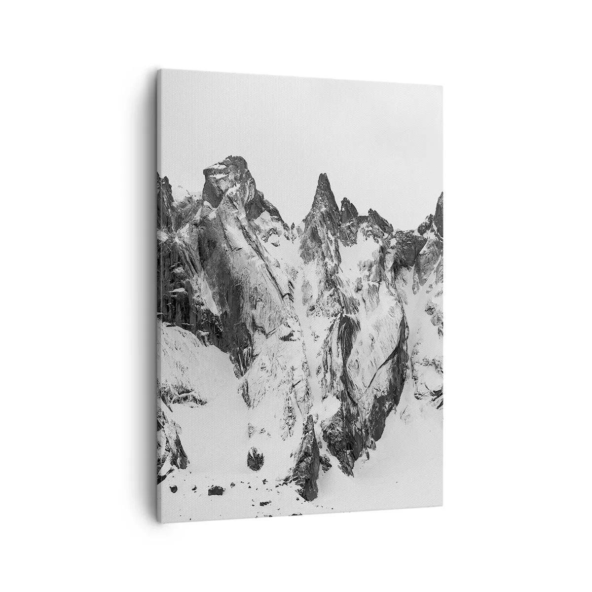 Schilderen op canvas - Granieten gevaarlijke nok - 50x70 cm