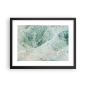 Poster in een zwarte lijst - De nobele kou van steen - 40x30 cm