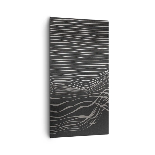 Schilderen op canvas - Ritme en accent - 55x100 cm