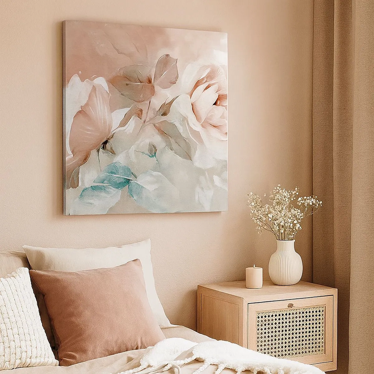 Schilderen op canvas - De geest van de romantiek - 30x30 cm