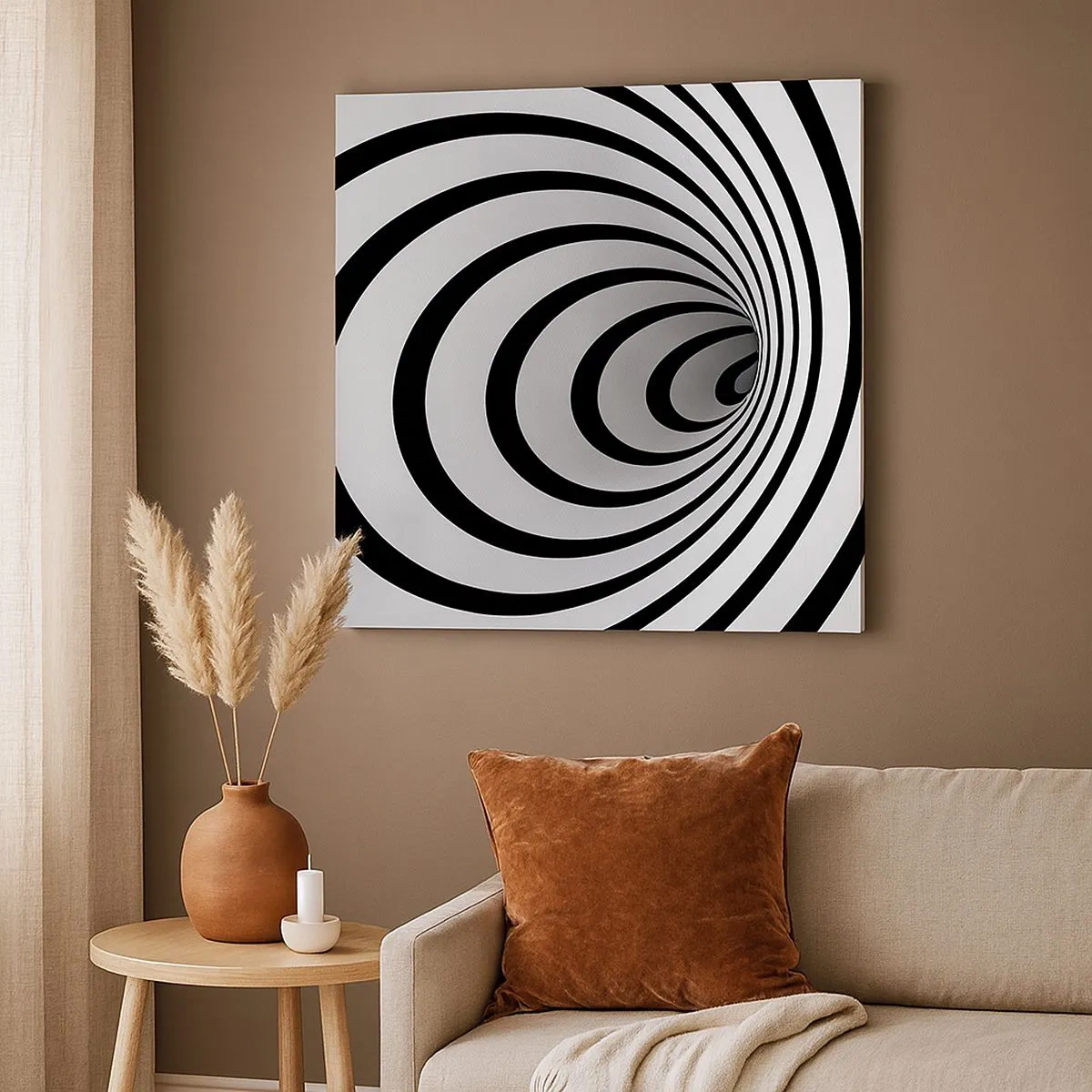 Schilderen op canvas - Kun jij er ook niet tegen? - 30x30 cm