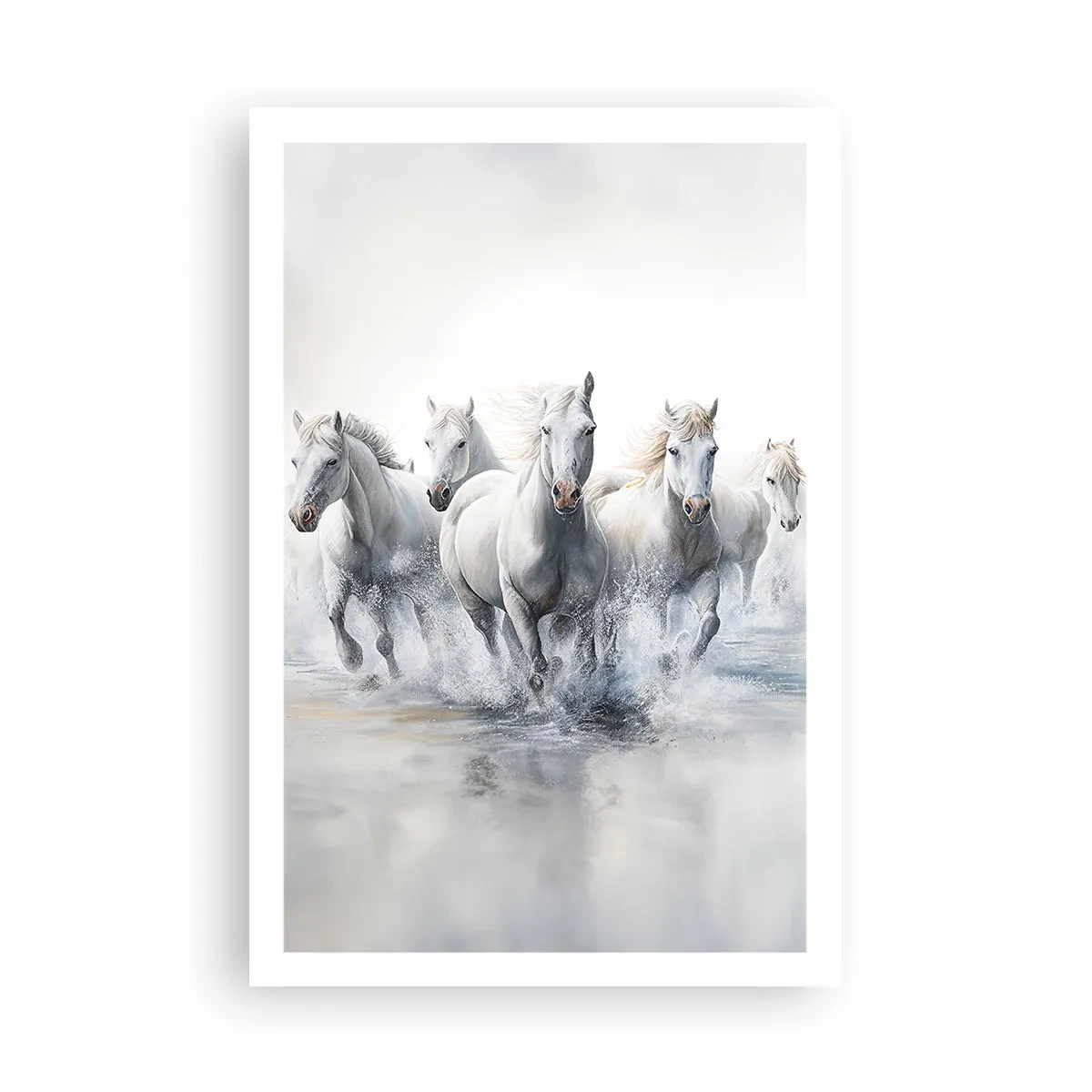 Poster - Witte magie - 61x91 cm