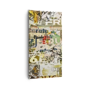 Schilderen op canvas - O, het gebeurt... - 65x120 cm