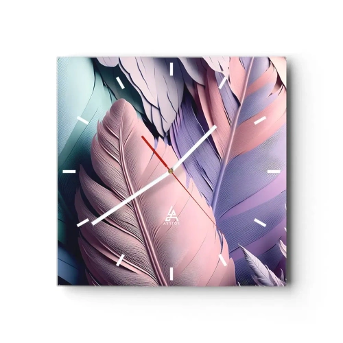 Wandklok - Klok - Vogel chique - 40x40 cm