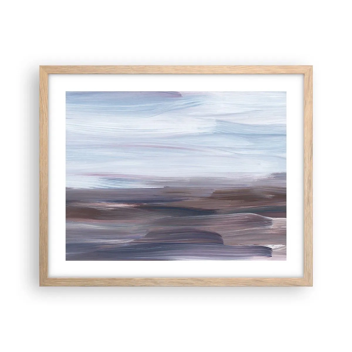 Een poster in een licht eiken lijst - Elementen: water - 50x40 cm