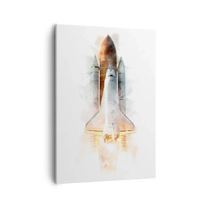 Schilderen op canvas - Ontdekkingsreizigers, aan de slag - 50x70 cm