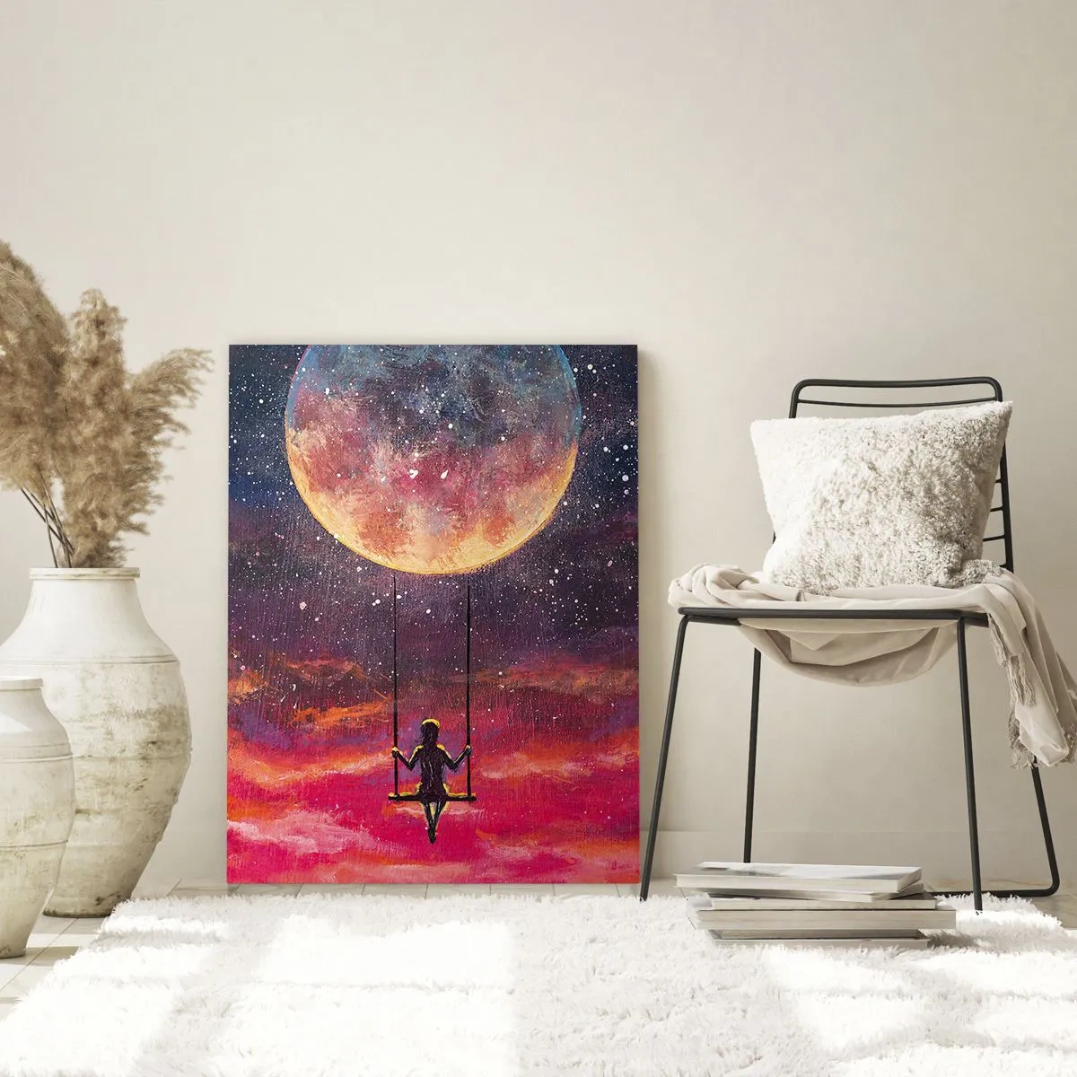 Schilderen op glas - Droom - 80x120 cm