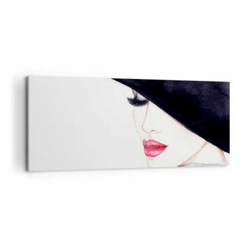 Schilderen op canvas - Elegantie en sensualiteit - 100x40 cm