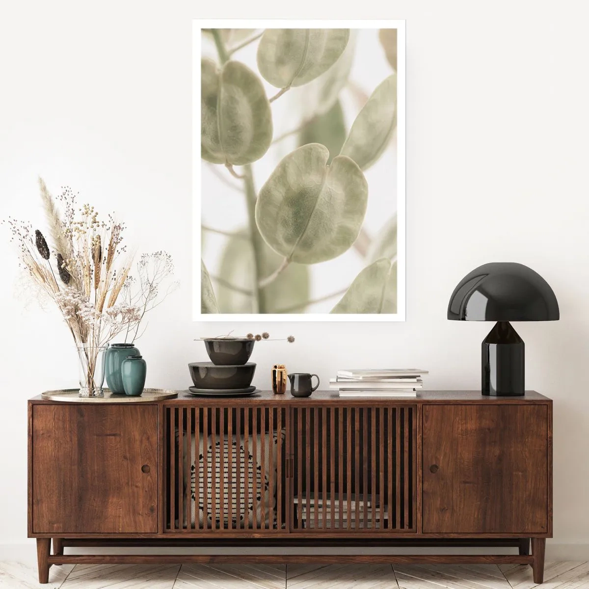 Poster - In het begin waren er bladeren... - 70x100 cm