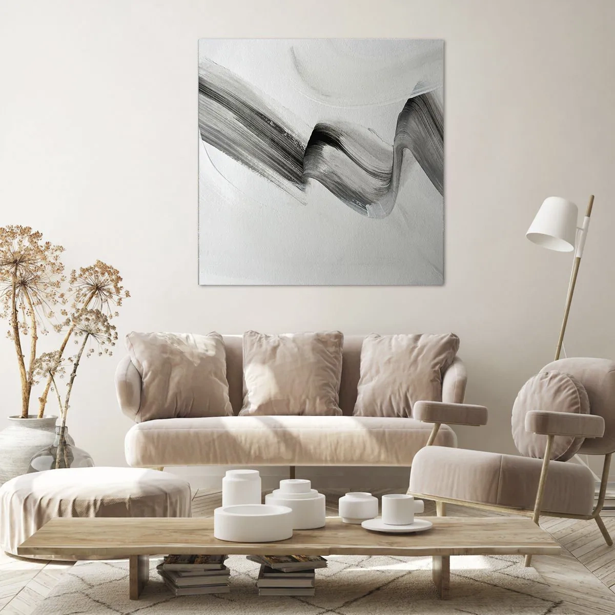 Schilderen op canvas - Terloops voor de lol - 60x60 cm