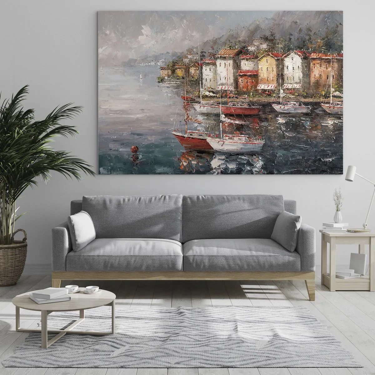 Schilderen op glas - Romantisch toevluchtsoord - 100x70 cm