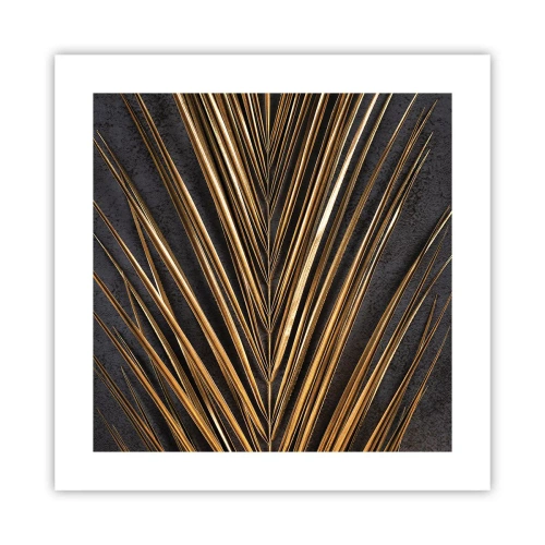 Poster - Het goud van de tropen - 40x40 cm