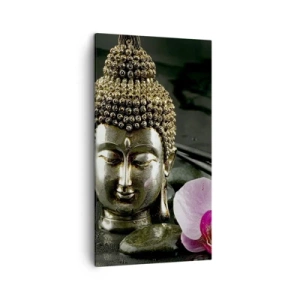 Schilderen op canvas - Harmonie van wijsheid en schoonheid - 45x80 cm