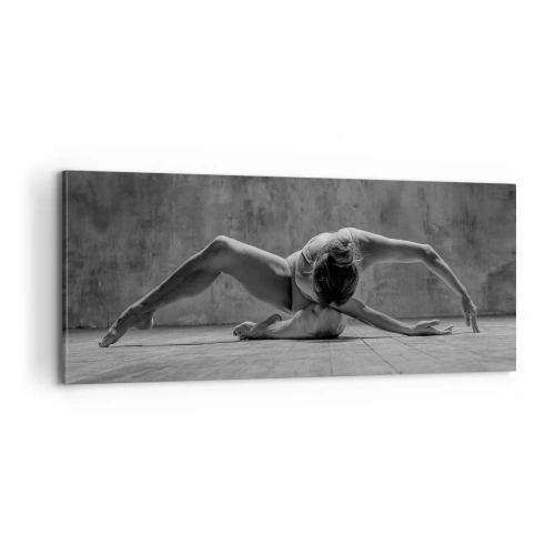 Schilderen op canvas - Symmetrie gevonden - 100x40 cm