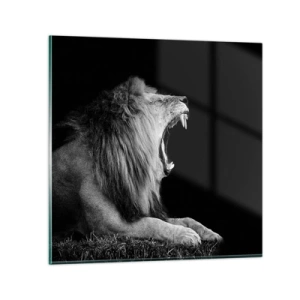 Schilderen op glas - Zonder enige twijfel - 30x30 cm