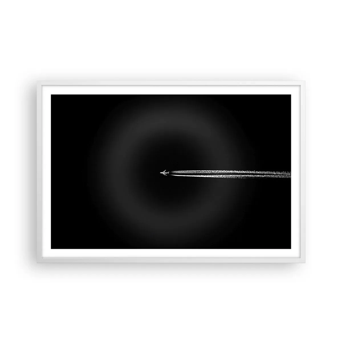 Poster in een witte lijst - Naar een andere dimensie - 91x61 cm