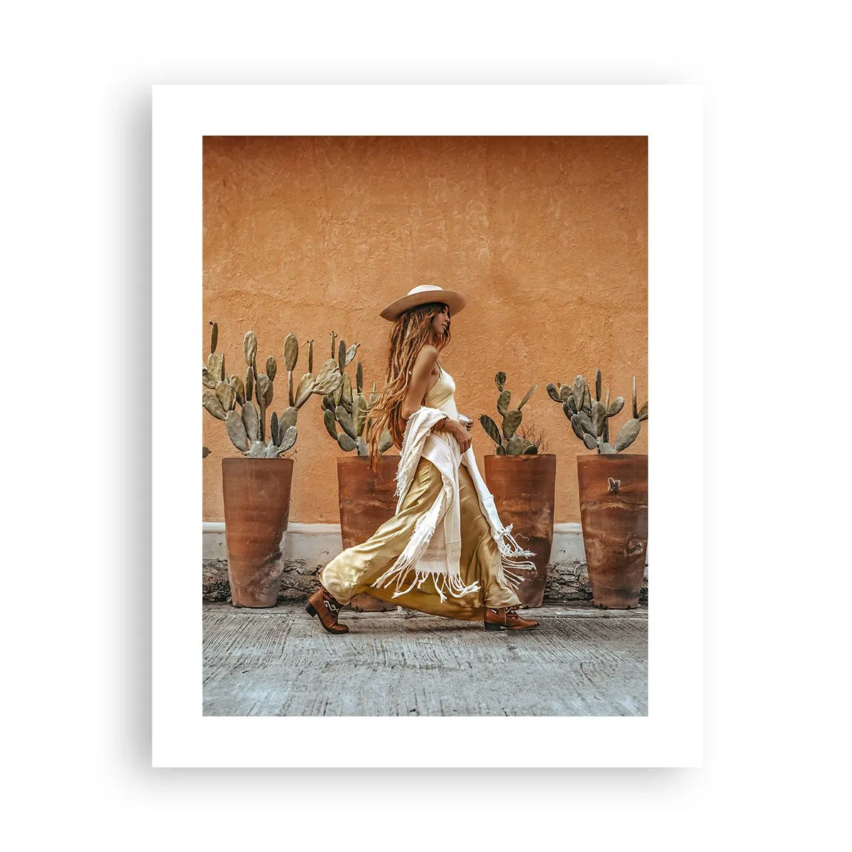 Poster - Hippie-stijl - 40x50 cm