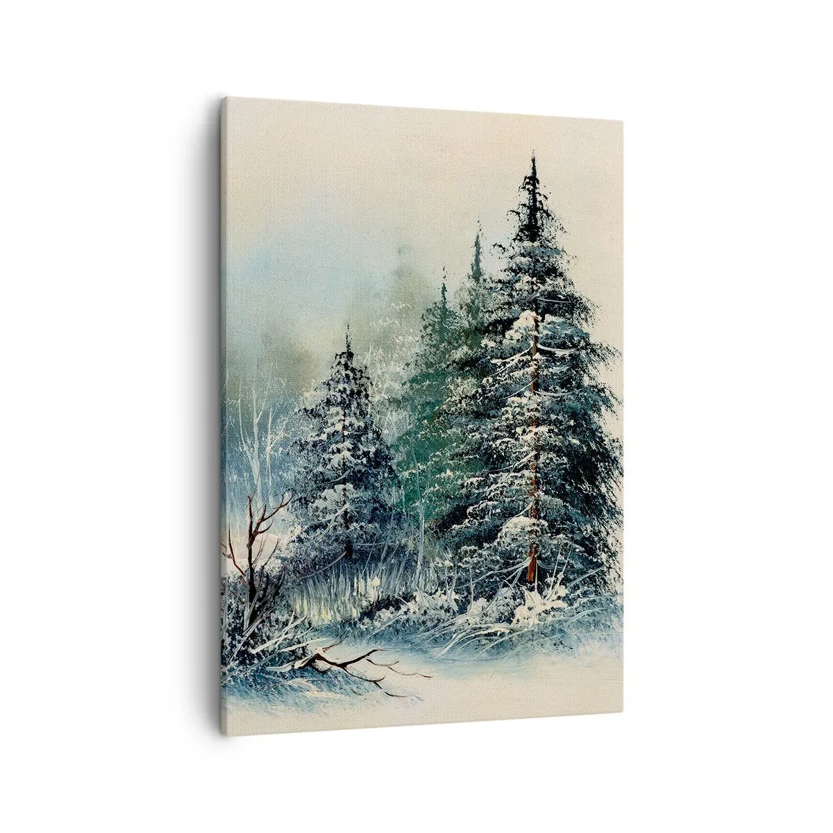 Schilderen op canvas - Klaar voor kerst - 50x70 cm