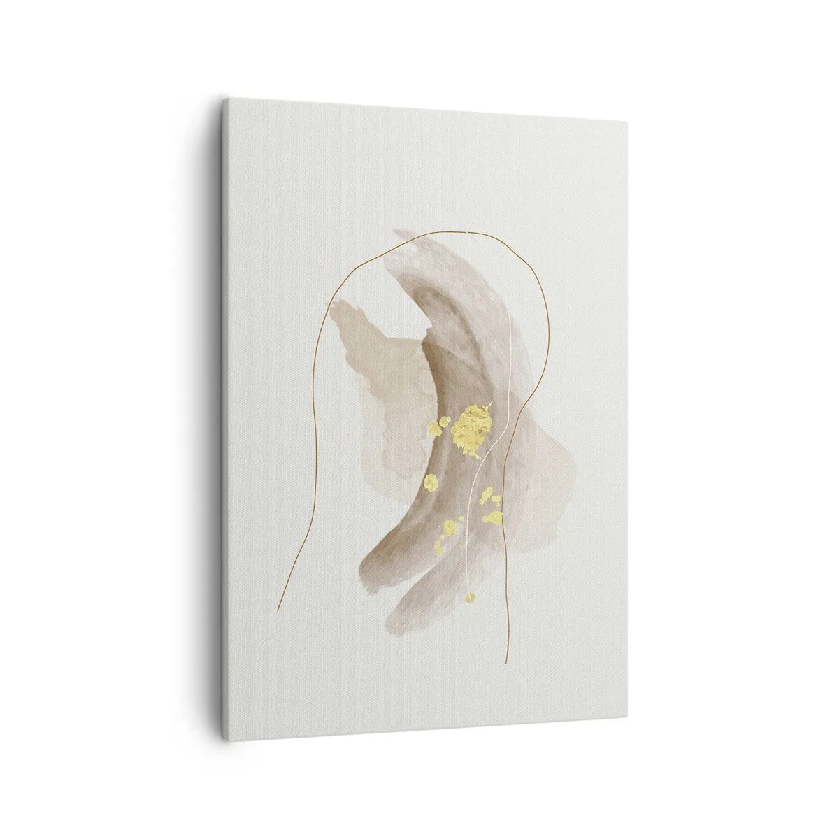 Schilderen op canvas - Ontmoet in de ruimte - 50x70 cm