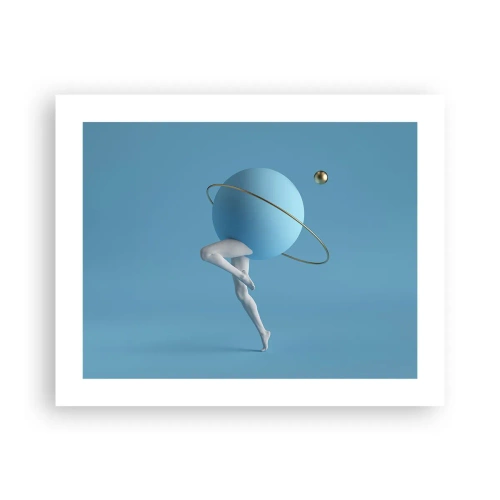 Poster - En de planeten zijn gek geworden - 50x40 cm