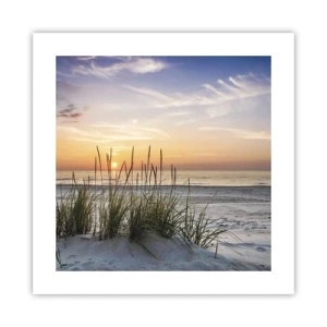 Poster - Kijk, denk, voel - 40x40 cm