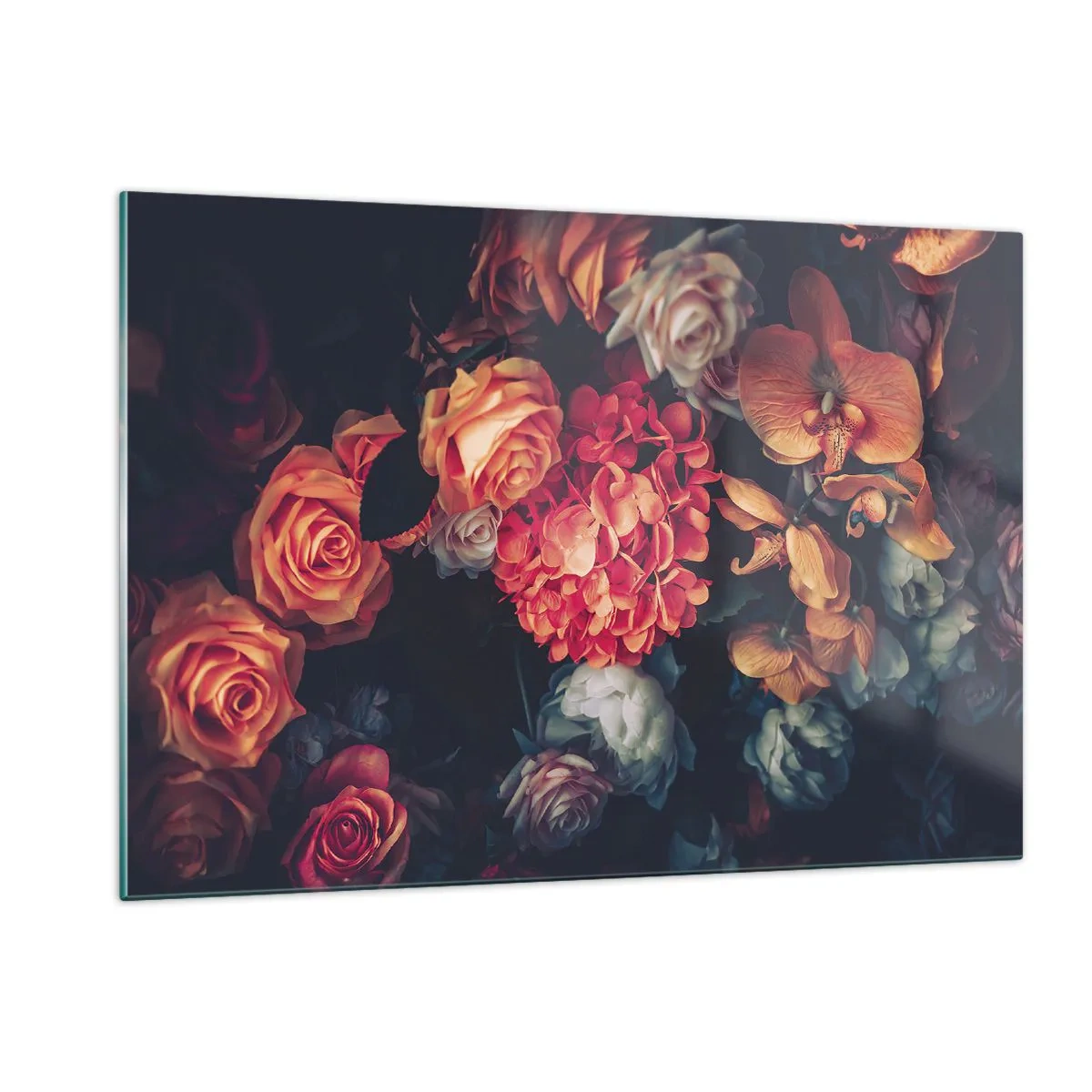Schilderen op glas - Zoals bij de Hollandse meesters - 120x80 cm