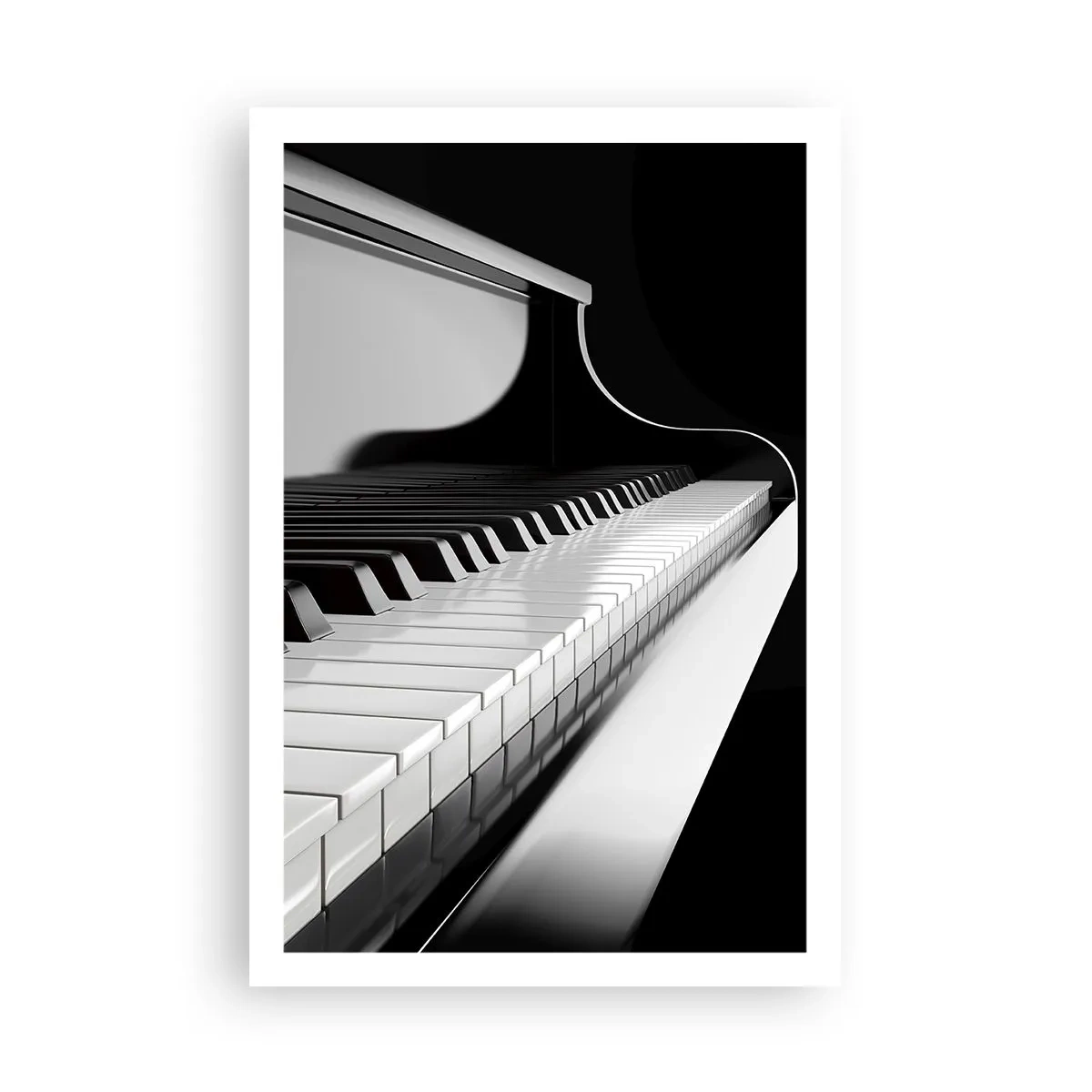 Poster - Harmonie van vormen en kleuren - 61x91 cm