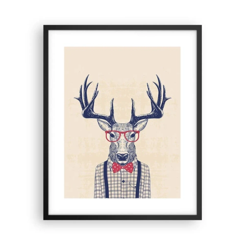 Poster in een zwarte lijst - Een grappig extravaganza - 40x50 cm