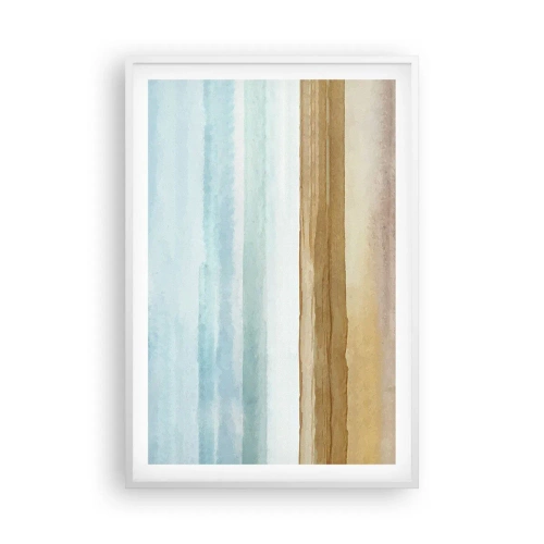 Poster in een witte lijst - Troost - 61x91 cm
