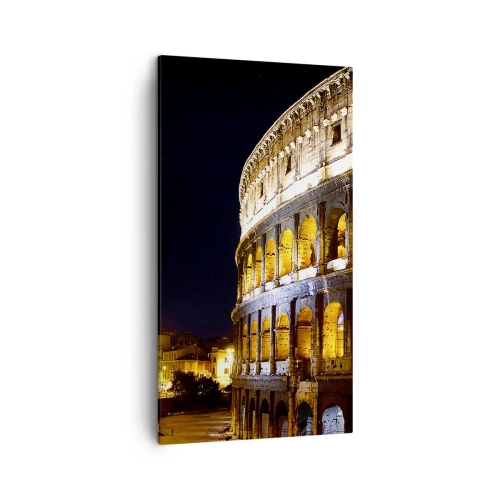 Schilderen op canvas - Het is tijd om de Olympische Spelen te starten - 45x80 cm