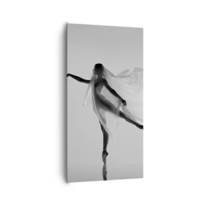 Schilderen op canvas - Lichtheid en gratie - 65x120 cm