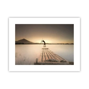 Poster - Voor het slapen gaan - 40x30 cm