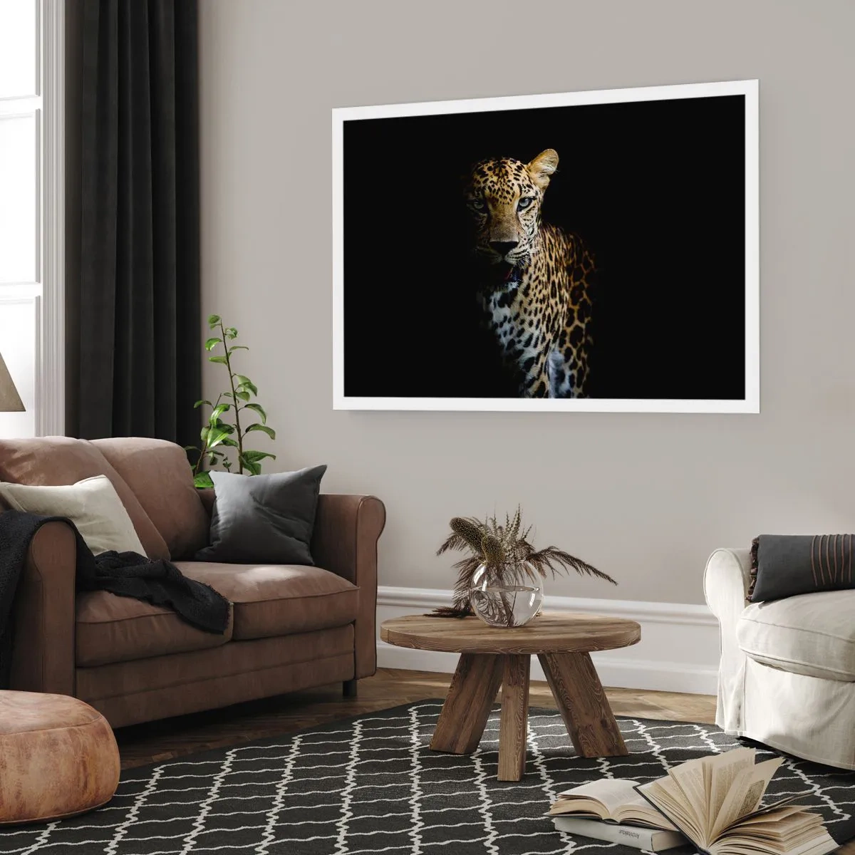 Poster - Donkere schoonheid - 91x61 cm