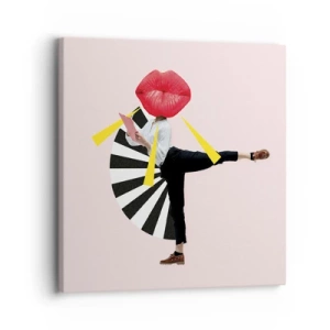 Schilderen op canvas - Surrealistische pop-art - 30x30 cm