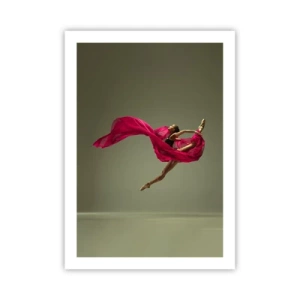 Poster - Dansende vlam - 50x70 cm