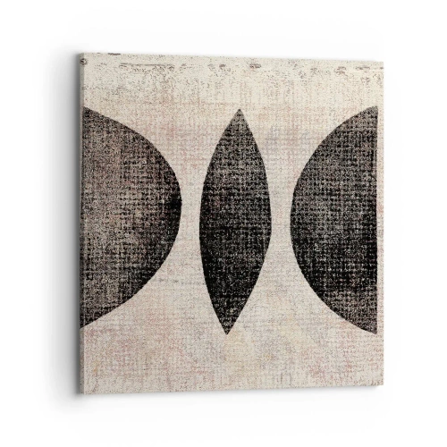 Schilderen op canvas - etnische abstractie - 70x70 cm