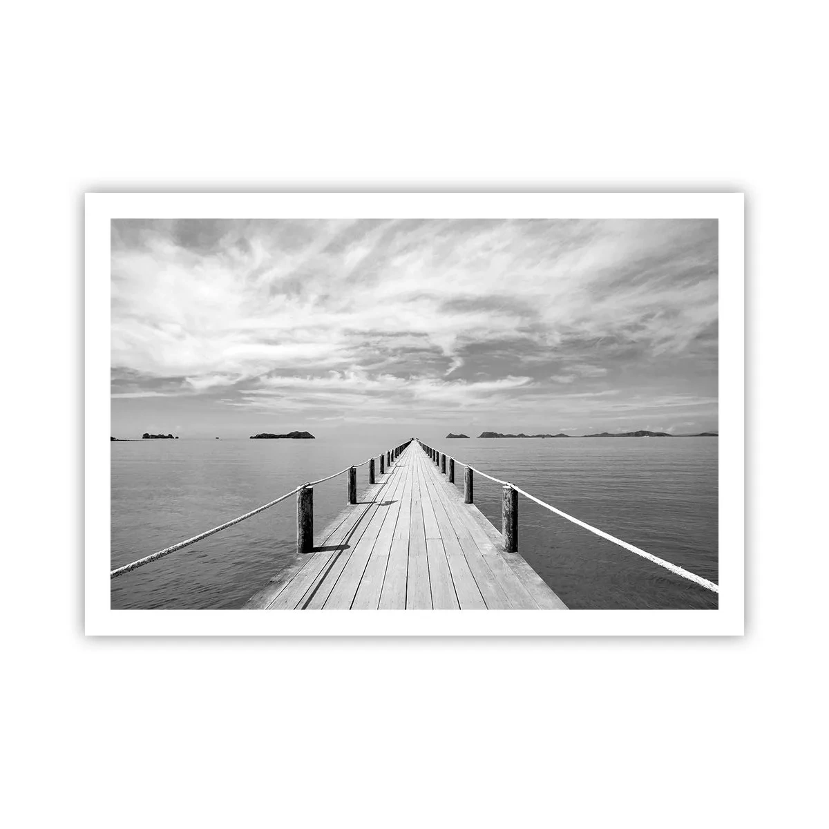 Poster - Of misschien een reis... - 91x61 cm