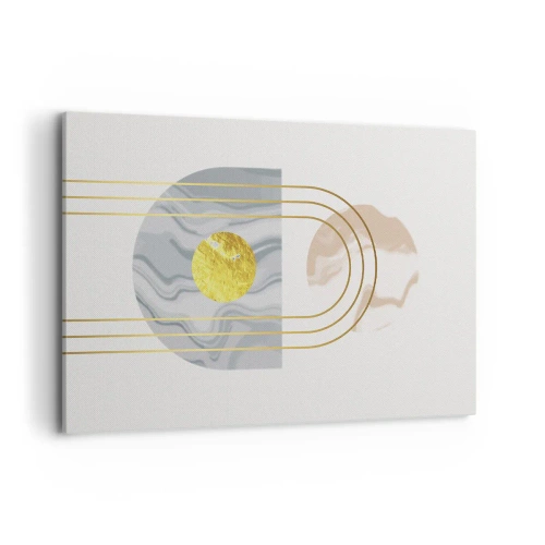 Schilderen op canvas - Helderheid en schittering - 120x80 cm