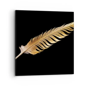 Schilderen op canvas - HHij heeft een ongewoon talent voor schrijven… - 70x70 cm