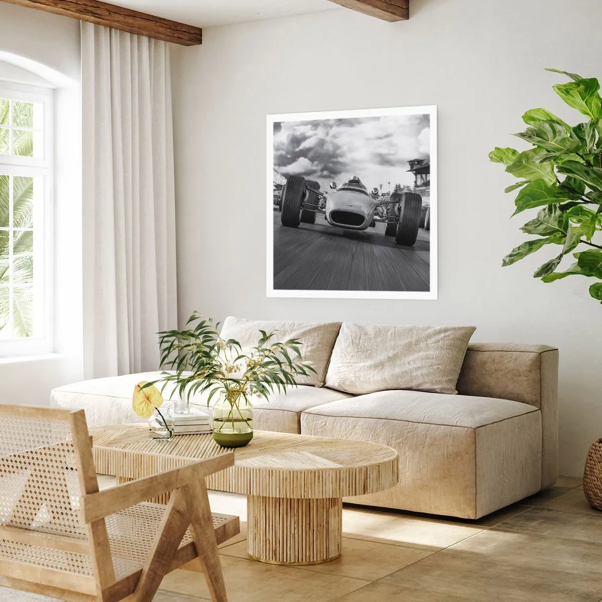 Poster - Er is kracht! - 40x40 cm