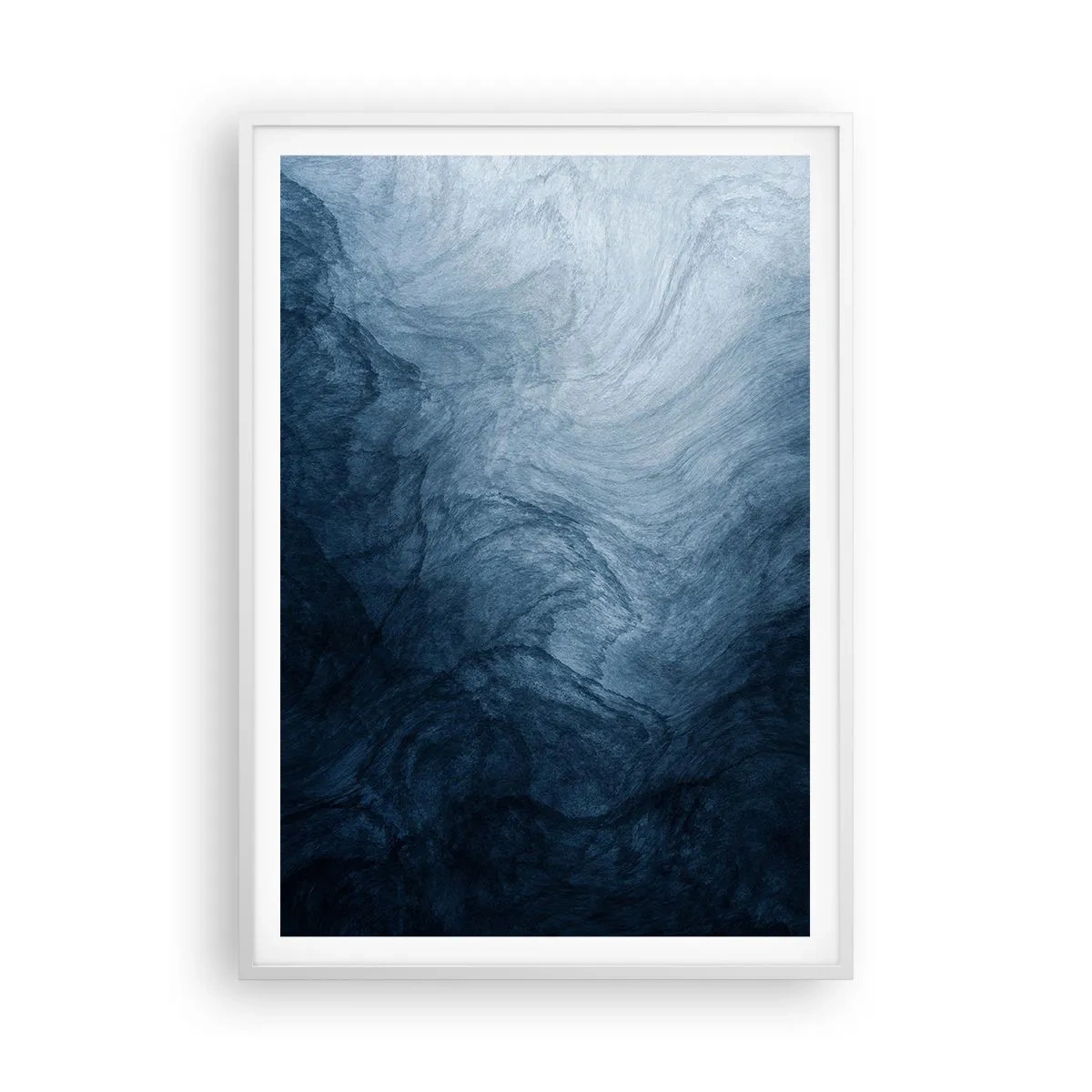 Poster in een witte lijst - diep reiken - 70x100 cm