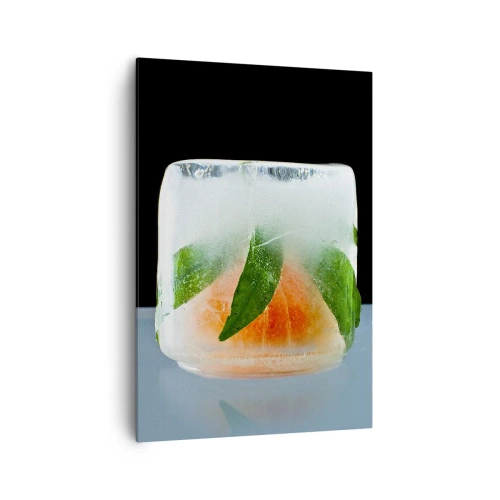 Schilderen op canvas - Fris en koel - 70x100 cm