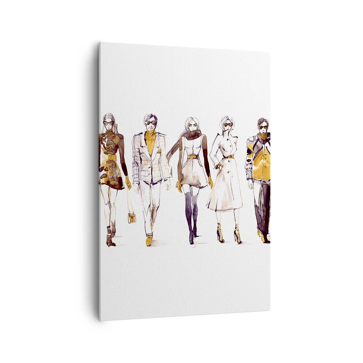 Schilderen op canvas - Casual chic, casual elegantie - 70x100 cm