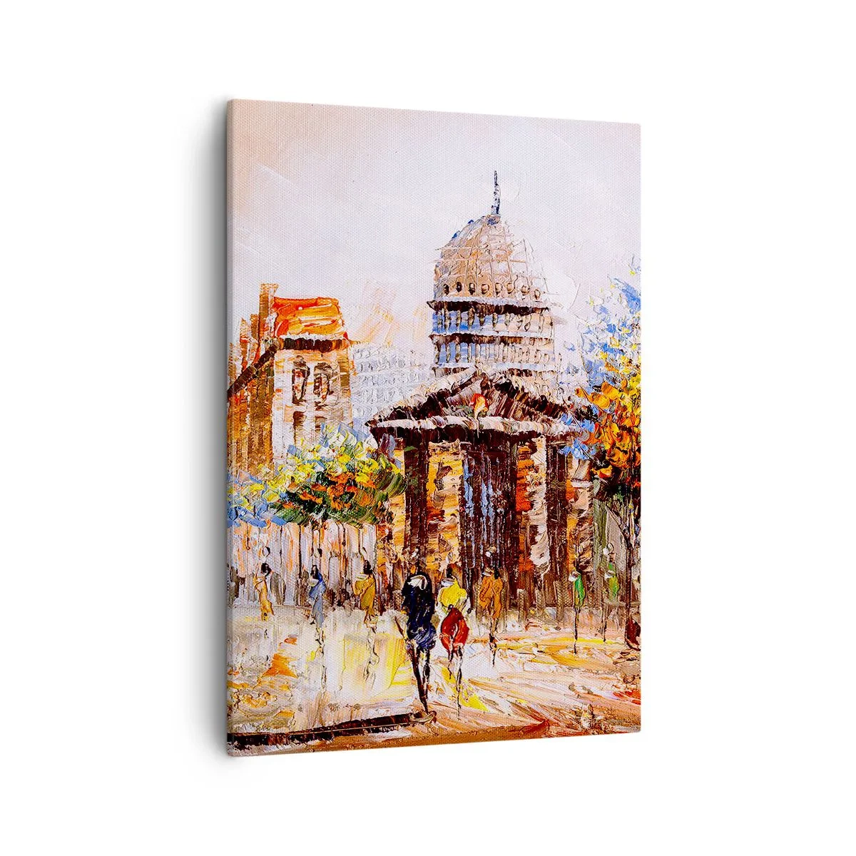 Schilderen op canvas - Parijs wandeling - 50x70 cm