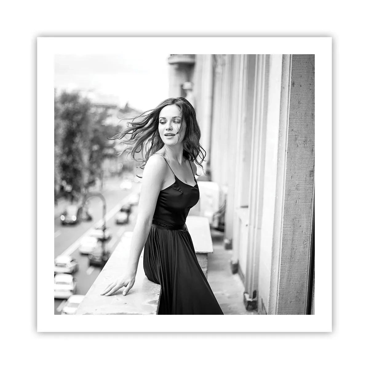 Poster - Zeker een Parijzenaar - 60x60 cm