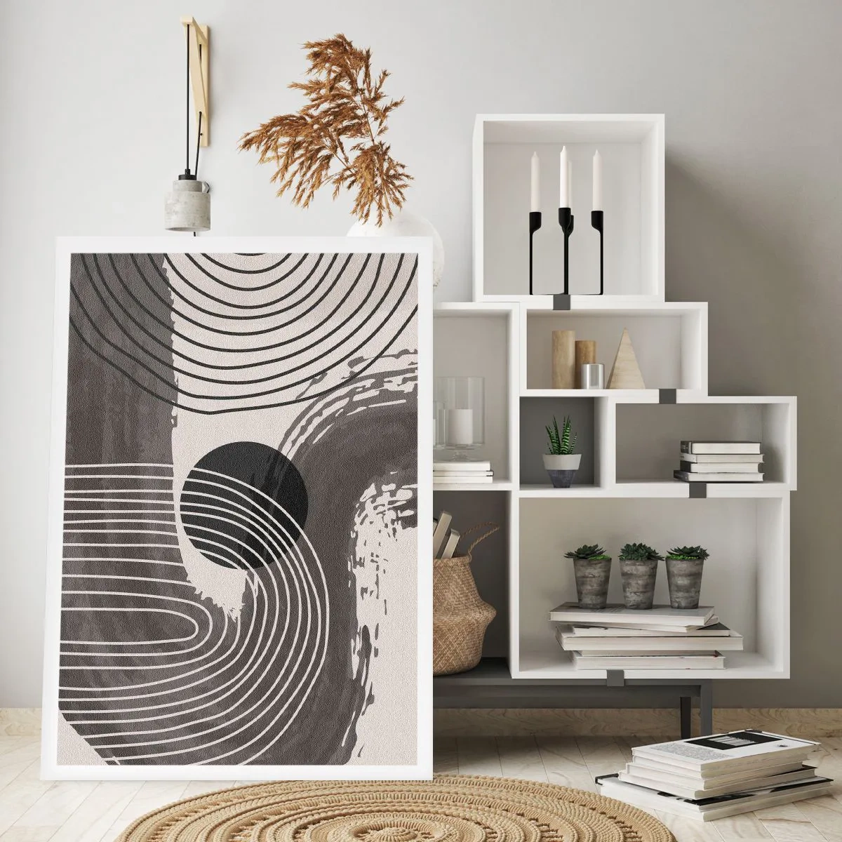 Poster - Het ovaal wint - 30x40 cm