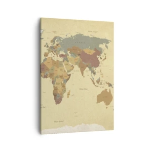 Schilderen op canvas - Voor jou - de hele wereld - 50x70 cm