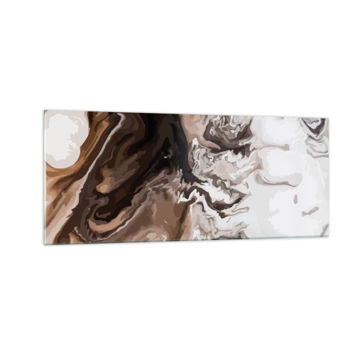 Schilderen op glas - Kleurcontrast - 100x40 cm