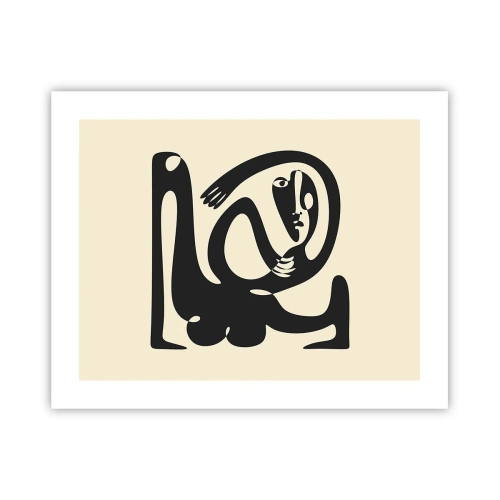 Poster - Bijna Picasso - 50x40 cm